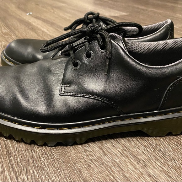 Dr. Martens Black Leather Oxfords main image 4